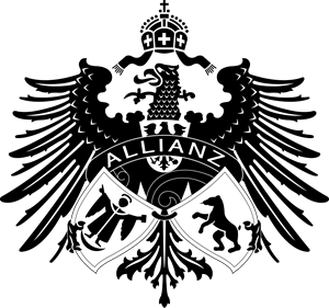 Allianz Vintage Black Logo PNG Vector