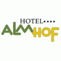 Almhof Hotel Logo Vector