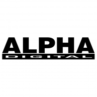 Alpha Digital Logo PNG Vector