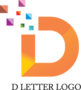 Alphabet D Pixel Logo PNG Vector