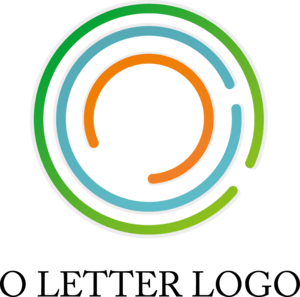 Alphabet O Design Logo PNG Vector