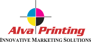 Alva Printing Logo Vector