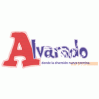 Alvarado - donde la diversion nunca termina Logo Vector