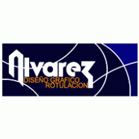 Alvarez - Diseno Grafico y Rotulacion Logo PNG Vector