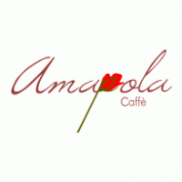 Amapola Caffè Logo Vector