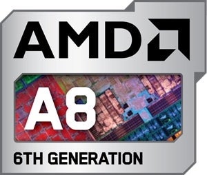 AMD A8 6TH Generation Logo PNG Vector