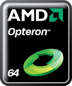 AMD Opteron 64 Logo PNG Vector