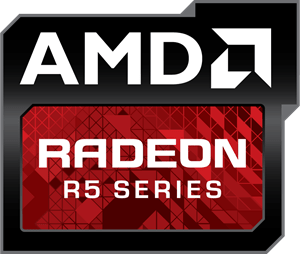 AMD Radeon R5 Series Logo Vector