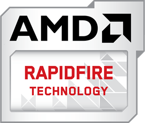 AMD Rapidfire Technology Logo PNG Vector