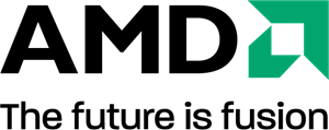 AMD The future is fusion Logo PNG Vector