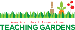 American Heart Association Teaching Gardens Logo PNG Vector