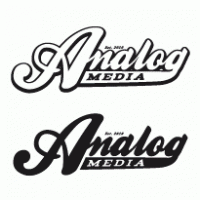 Analog Media Logo Vector