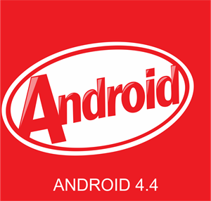 Android 4.4 Logo PNG Vector