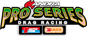 Andra Pro Series Drag Racing Logo Vector