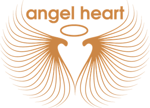 Angel Heart Logo Vector