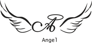 Angel Logo PNG Vector