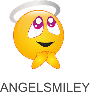 Angel smiley Logo PNG Vector