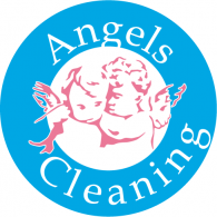 Angels Cleaning Logo Vector