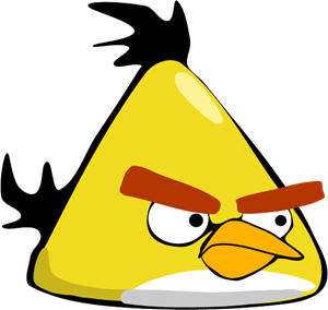 Angry Birds Chuk Logo PNG Vector