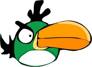 Angry Birds Hall Logo PNG Vector