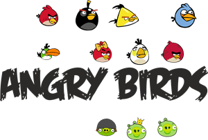 Angry Birds Logo PNG Vector