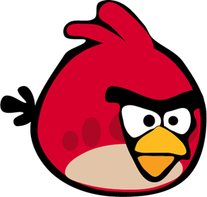 Angry Birds Redd Logo PNG Vector