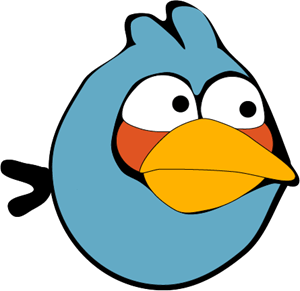 Angry Birds The Blus Logo PNG Vector