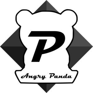 Angry Panda Logo PNG Vector