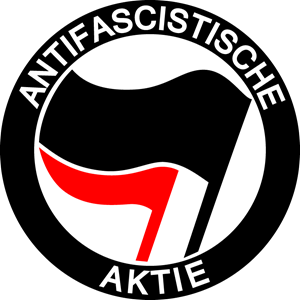 Anti Fascistische Aktie Logo Vector