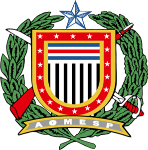 AOMESP Associação dos Oficiais Militares do Estado Logo PNG Vector