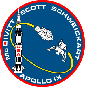 Apollo 9 mission patch Logo PNG Vector