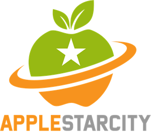 Apple Star Logo PNG Vector