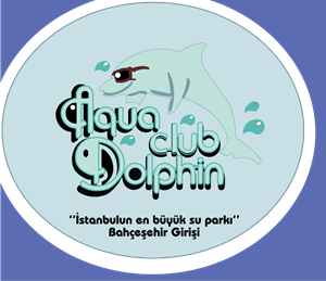 Aqua Club Dolphin Logo Vector