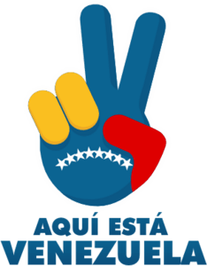 Aqui esta Venezuela Logo PNG Vector