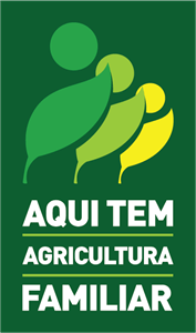 Aqui Tem Agricultura Familiar Logo Vector