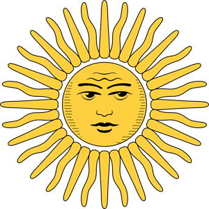 ARGENTINA SUN COAT OF ARMS Logo PNG Vector