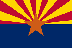Arizona State Flag Logo PNG Vector
