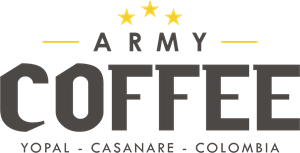 Army Coffee Logo Vector