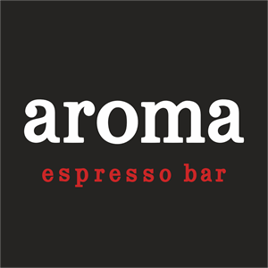 Aroma Espresso Bar Logo Vector