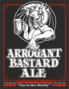 Arrogant Bastard Ale Logo PNG Vector
