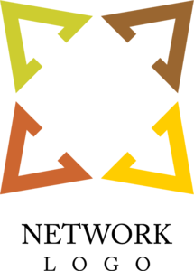 Arrow Network Web Logo PNG Vector