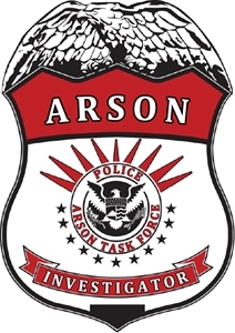 Arson Investigator Logo PNG Vector