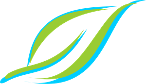 Art Colour Leaf Logo PNG Vector