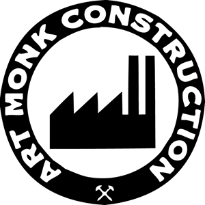 Art Monk Construction Logo Vector