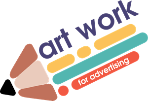 Art Work for Advertising Logo PNG Vector