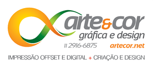Arte & Cor Ind Grafica Logo Vector