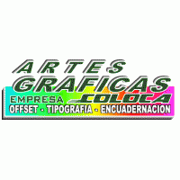 Artes Graficas Coloca Logo PNG Vector