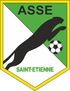 AS Saint-Etienne 80's Logo Vector