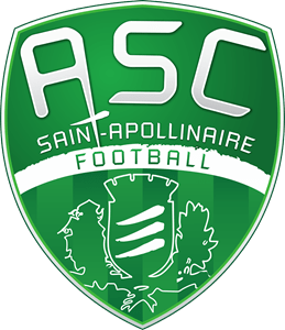 ASC Saint-Apollinaire Football Logo PNG Vector
