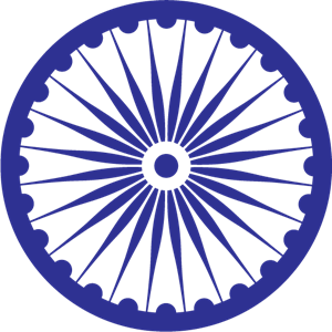 Ashoka Chakra Logo PNG Vector